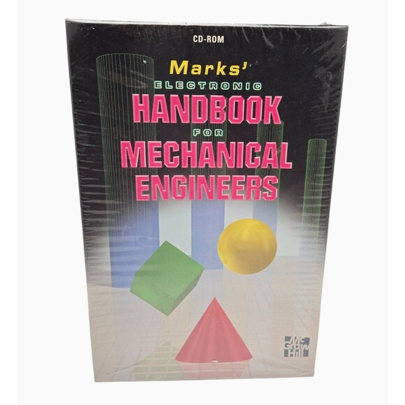 Marks' Electronic Handbook for Mechanical Engineers CD-ROM 1995 NEW Sealed HTF - Picture 2 of 12